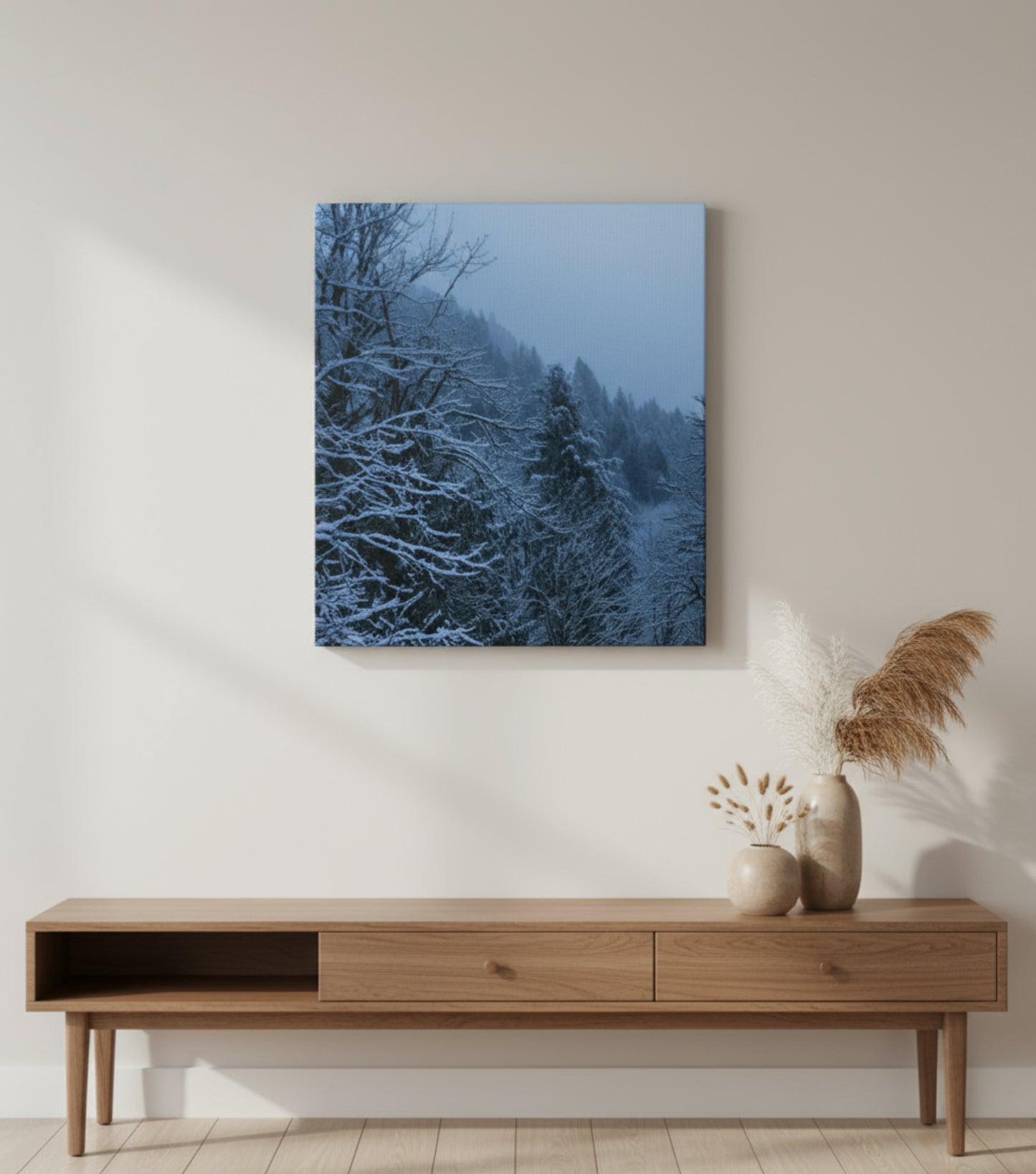 Snowy Saturday – 11x14 Canvas Wrap