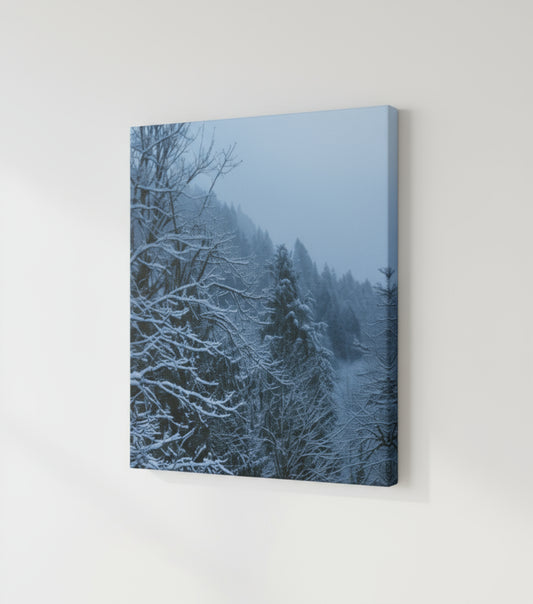 Snowy Saturday – 11x14 Canvas Wrap