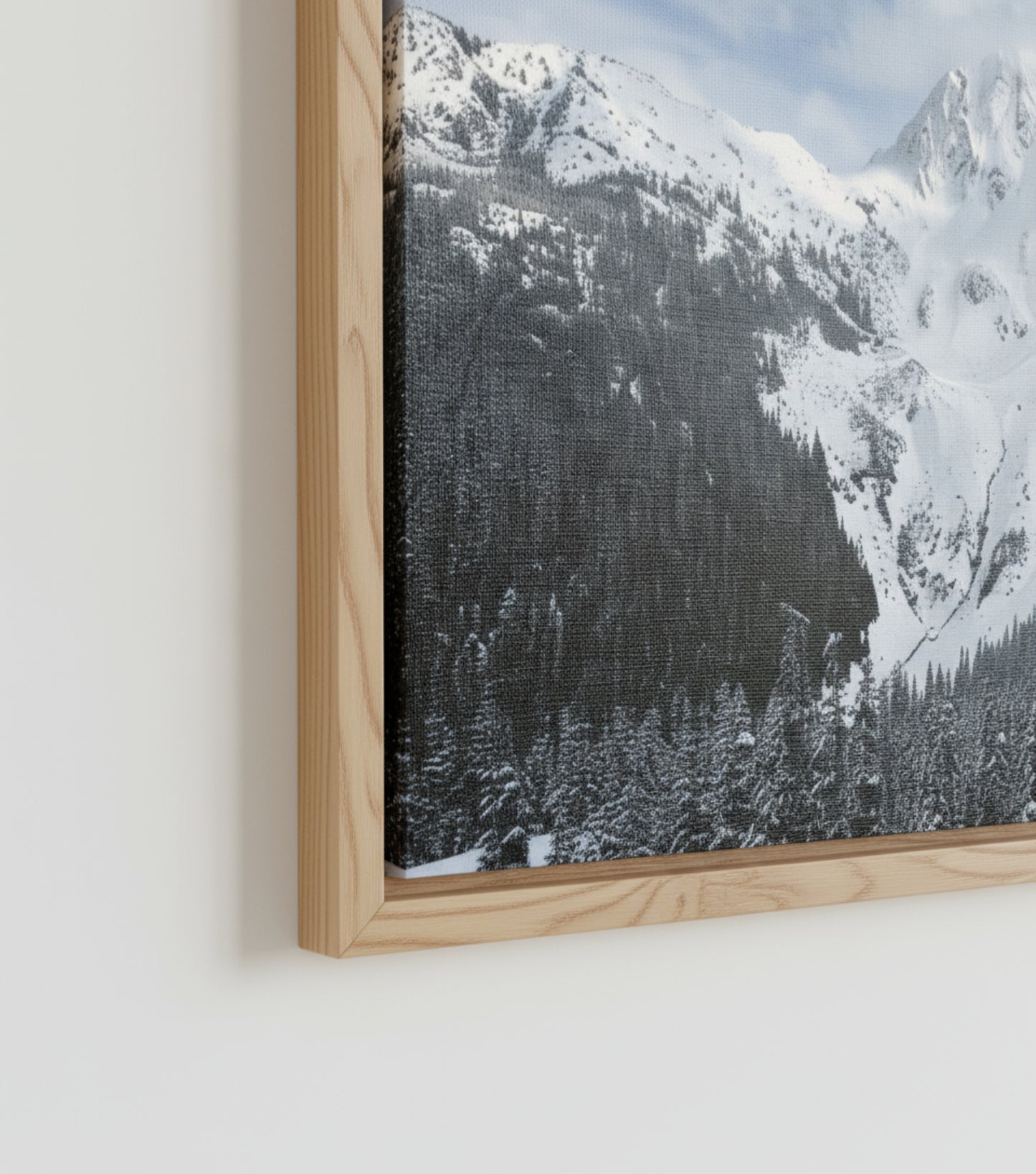 Baker Range - 16x24 Framed Canvas